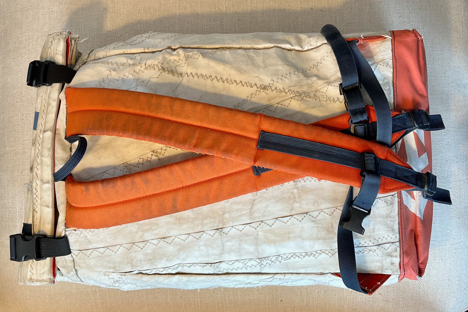 Sailcloth backpack photo