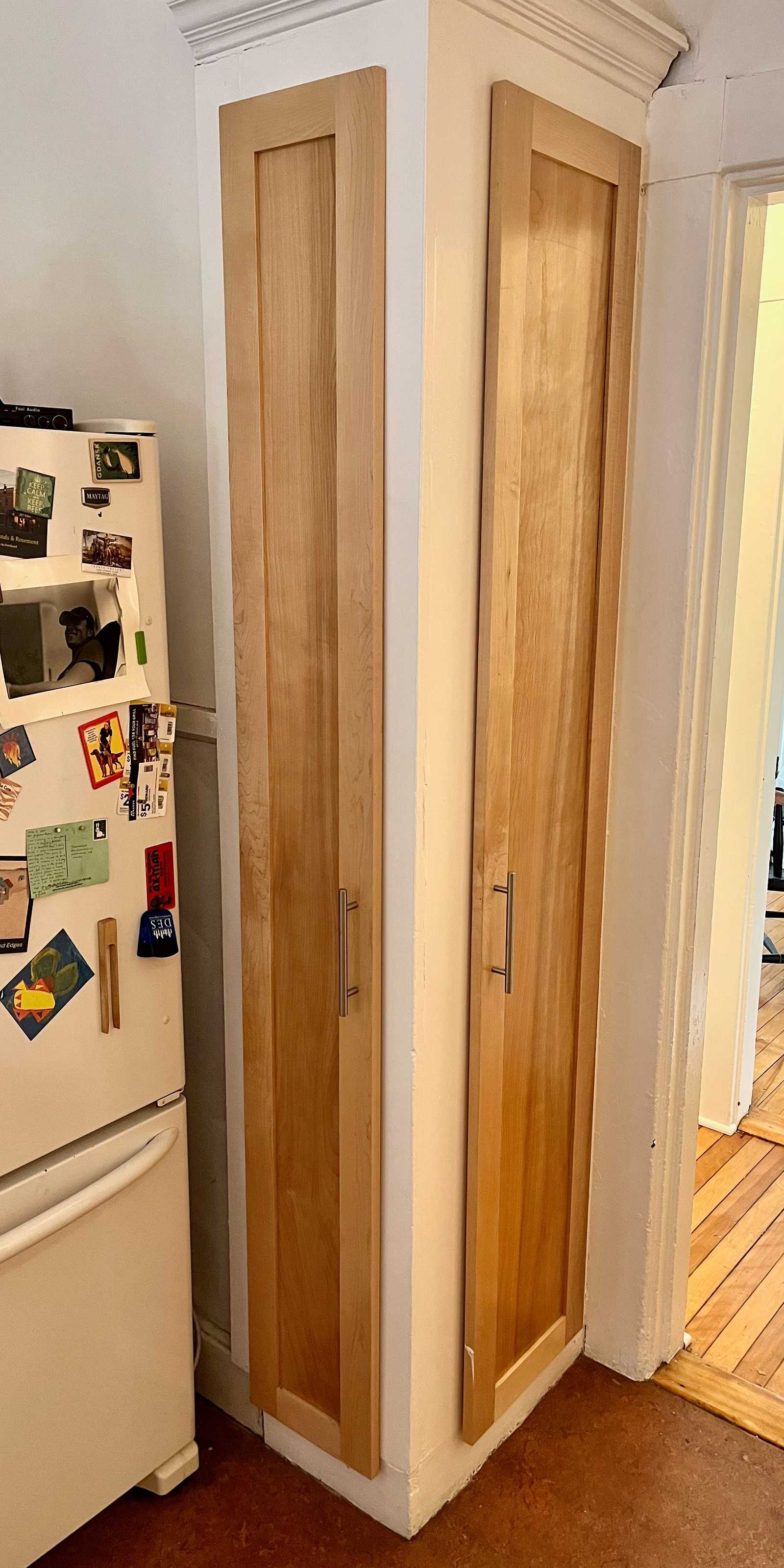 Cabinet doors detail