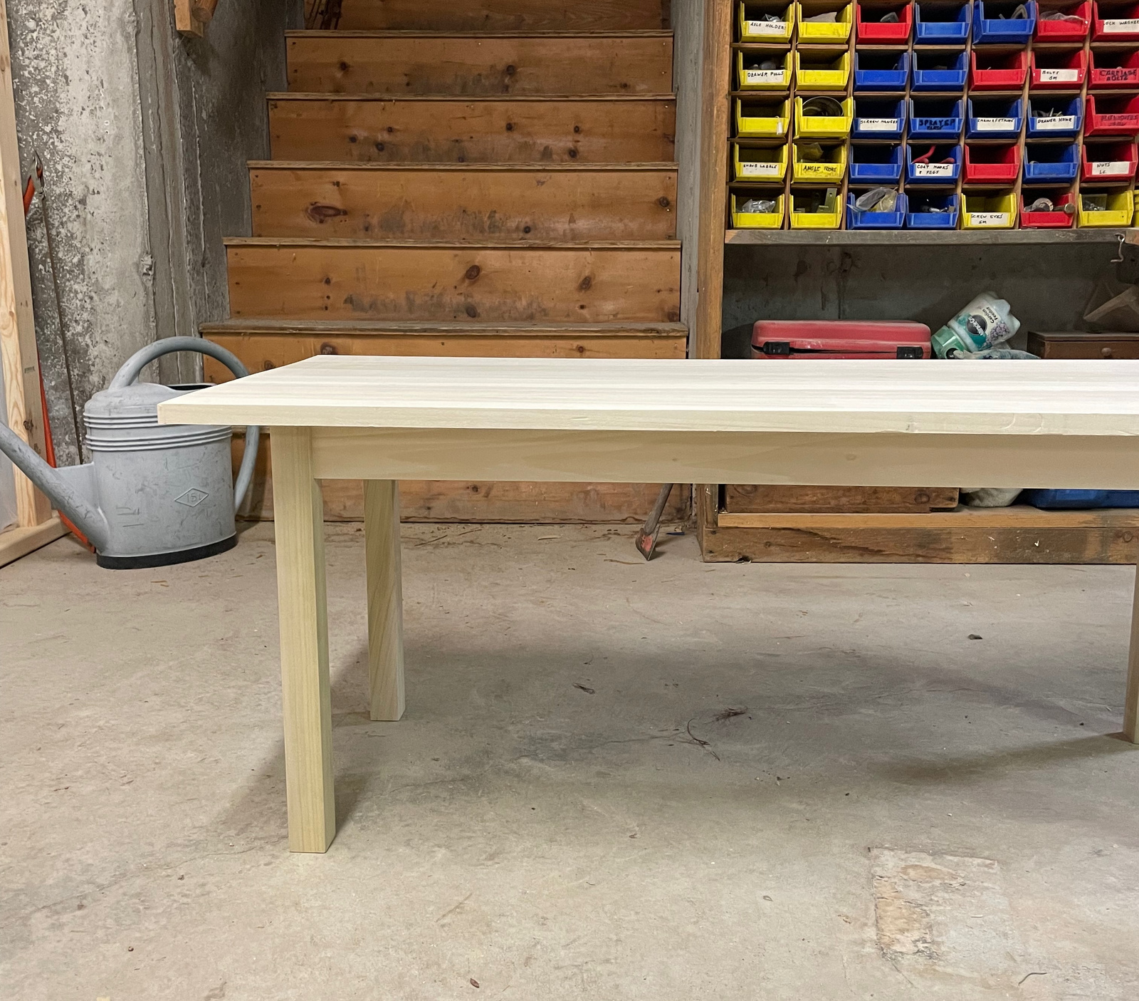 Woodworking project: coffee table